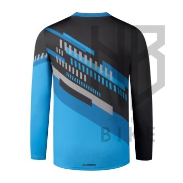 Shimano Myoko Uzun Kollu Forma Siyah/Mavi - XXLarge