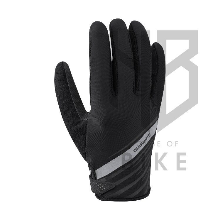 Shimano Long Uzun Parmak Eldiven Siyah - XLarge