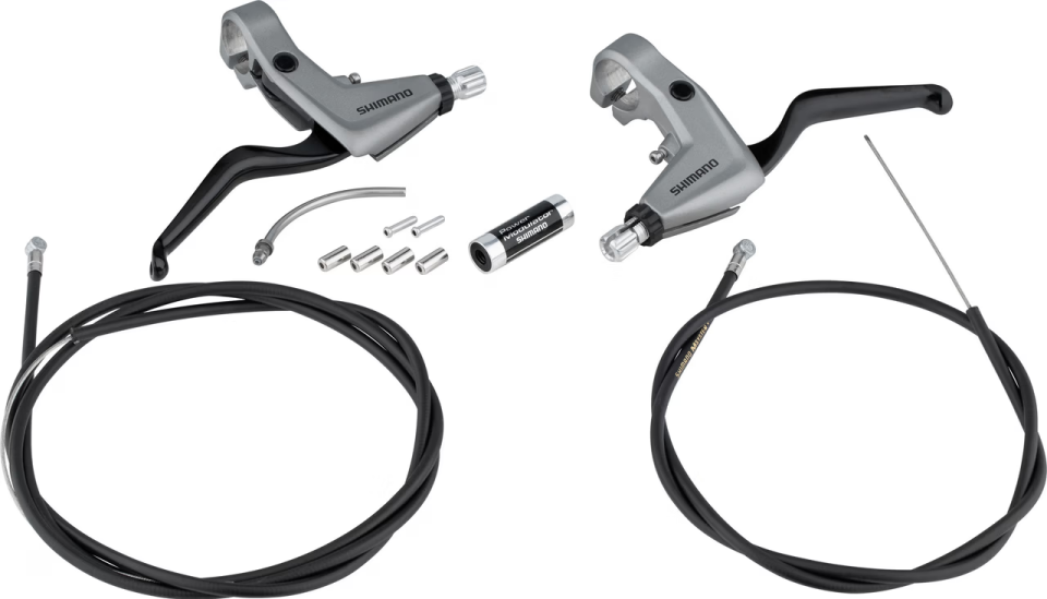 Shimano Alivio Fren Kol Seti Siyah BL-T4010  Mekanik Disk/V-Fren + Sm-PM40 Güç Modülatörlü