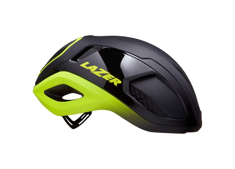 Lazer Vento KC Kineticore CE Kask Black Flash Yellow - Medium