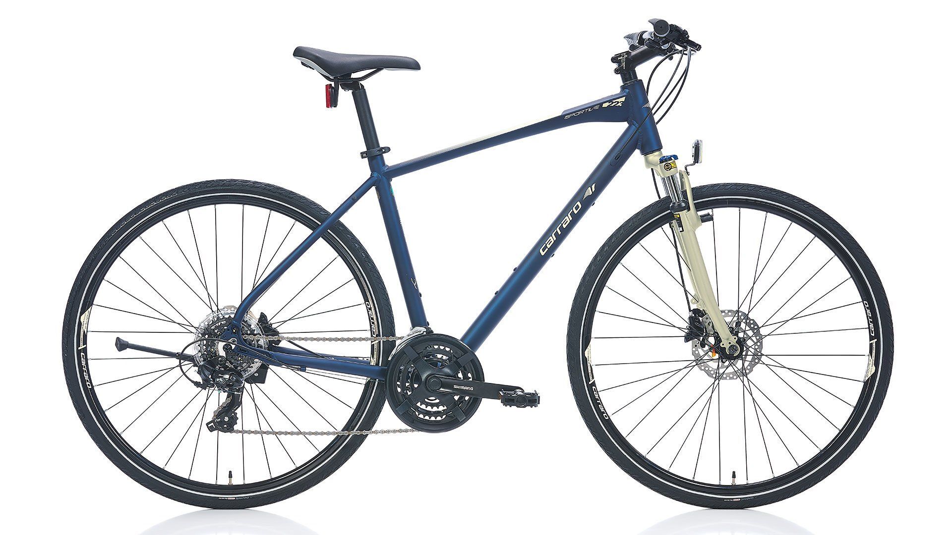 28'' CARRARO SPORTIVE 223 508H 21-V HD MAT LACIVERT-AÇIK-SARI-GRI