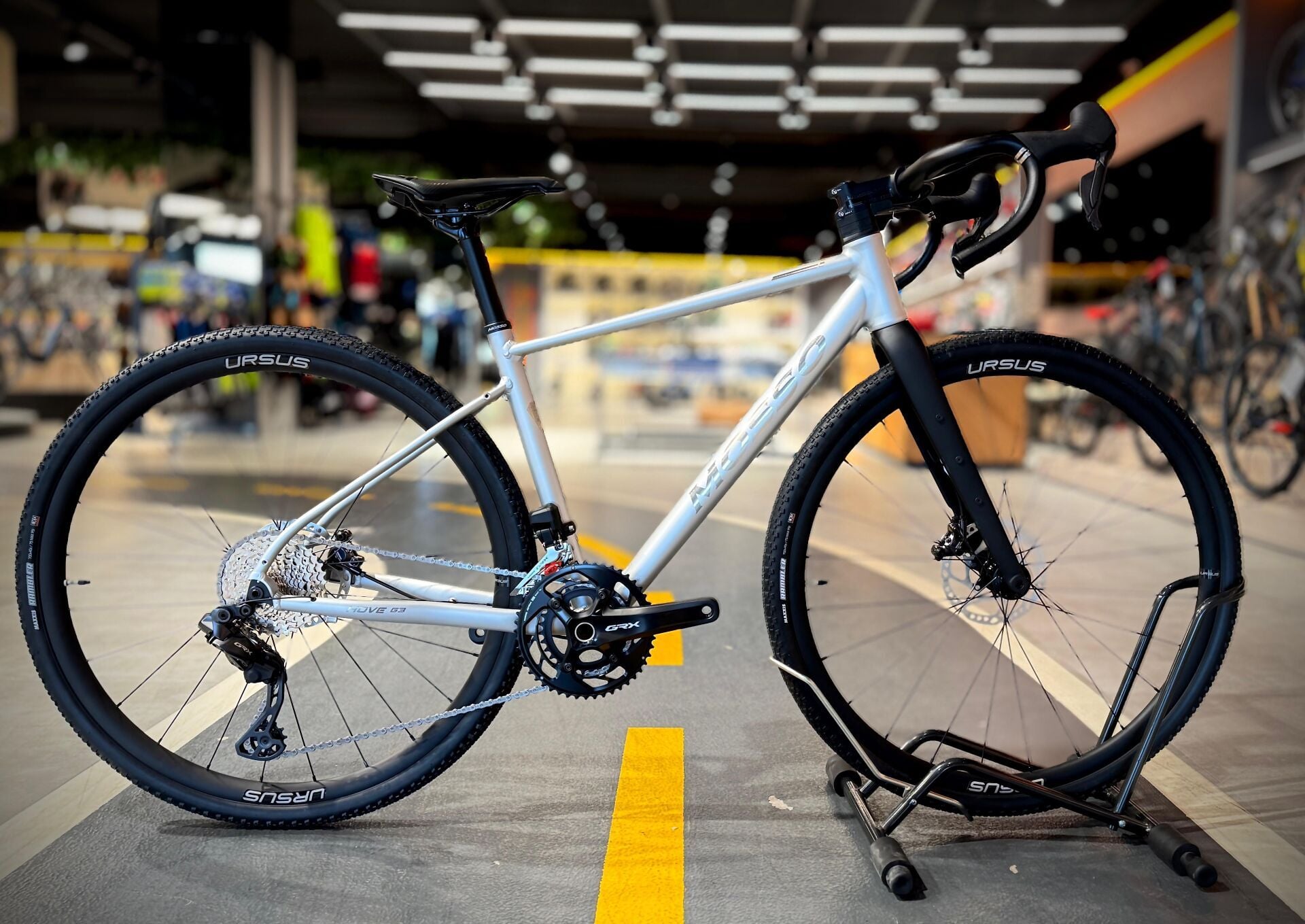 Mosso GVL703 GRX Di2 - 24V - 44Cm - Gri/Siyah
