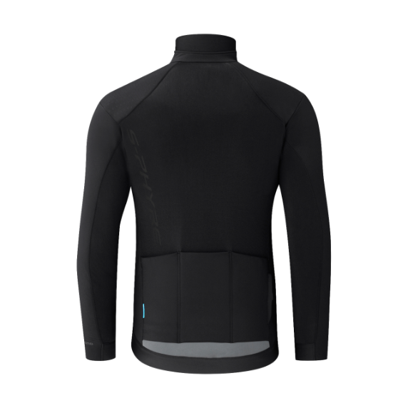 Shimano S-PHYRE Rüzgar Dirençli Uzun Kollu Forma - Windresistant - Siyah