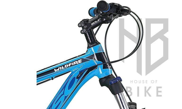 Mosso 29 Wildfire V-Fren - 21 Vites MTB 18 - Siyah/Beyaz