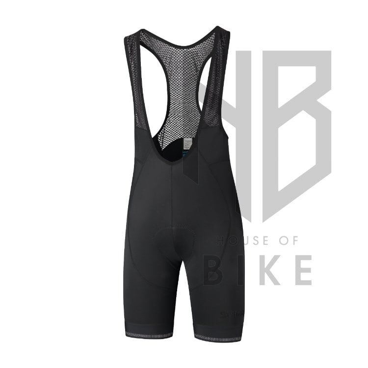 Shimano Hikari Bib Askılı Şort Small - Siyah