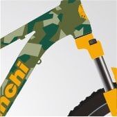 Biacnhi Spider 401 24'' 21V Mekanik Disk 320H Siyah/Beyaz/Gri/Kırmızı