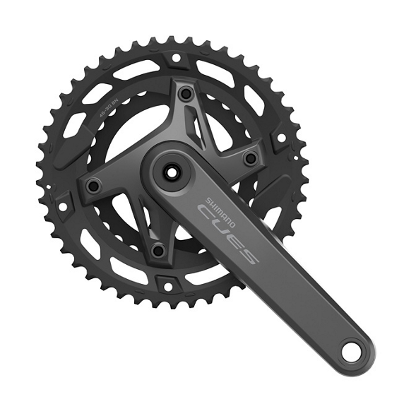 Shimano CUES FC-U6000-2 Aynakol - 170mm - 46/30T - Korumasız