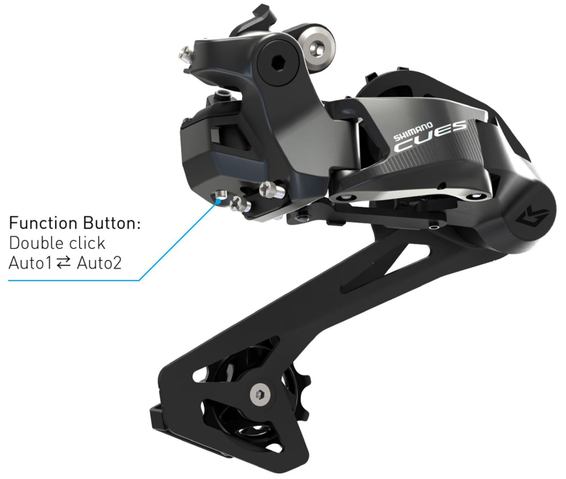 Shimano CUES Di2 RD-U6070-GS 11 Vitesli Arka Aktarıcı