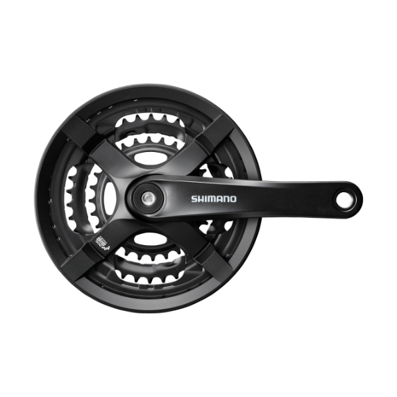 Shimano Tourney FC-TY501 Aynakol 3x6/7/8 | 48/38/28T | Zincir Korumalı | 170 mm |