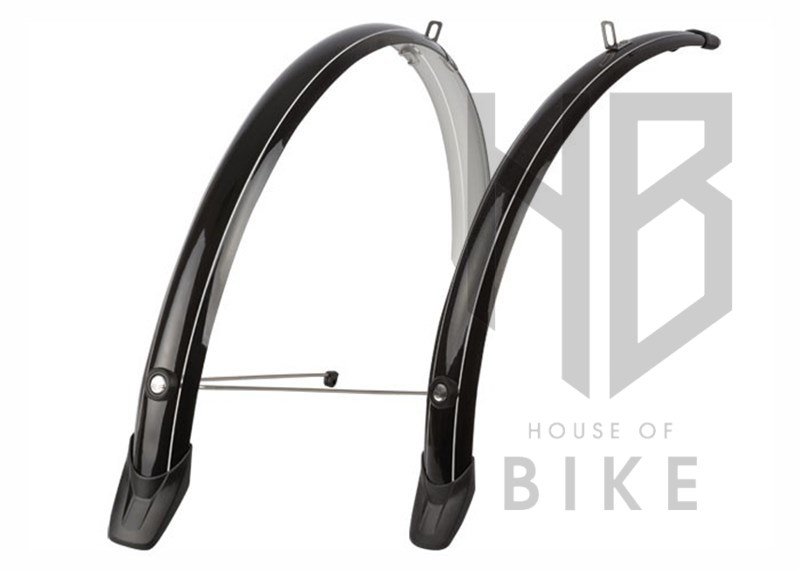 Polisport City Fiber Çamurluk Towny 28'' Siyah 51 mm