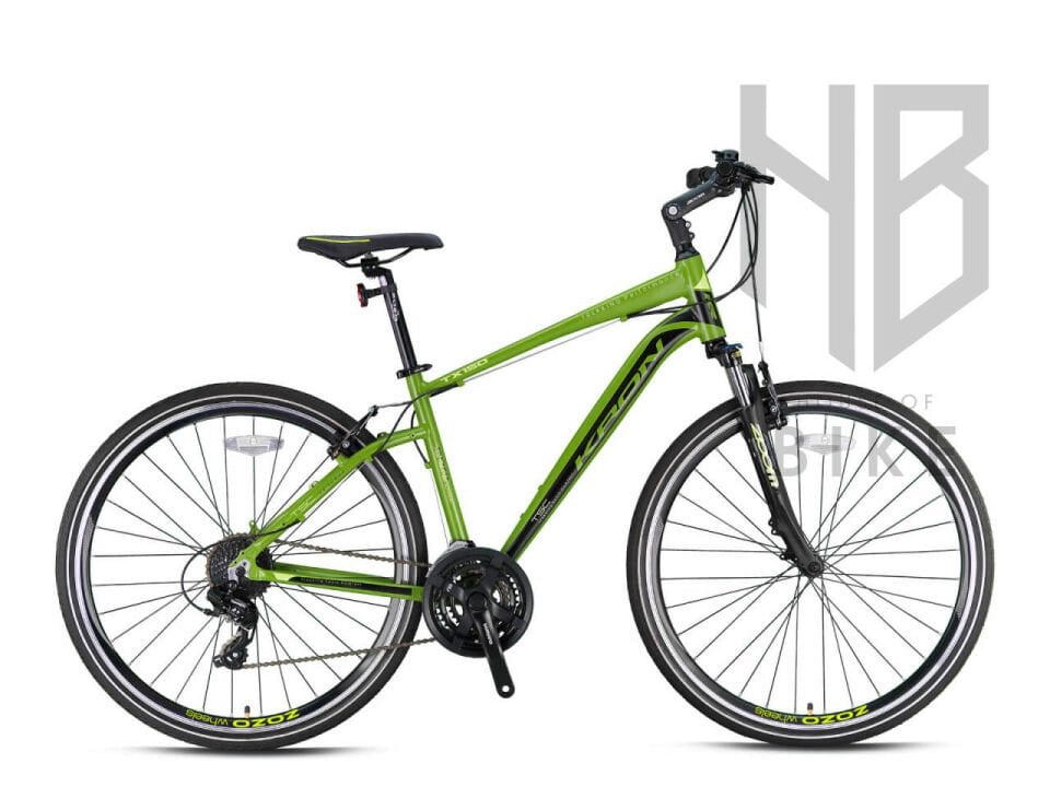 Kron TX150 28'' 24-Vites Trekking Bisiklet - H.Disk Mat Siyah/Kırmızı/Füme - 16'