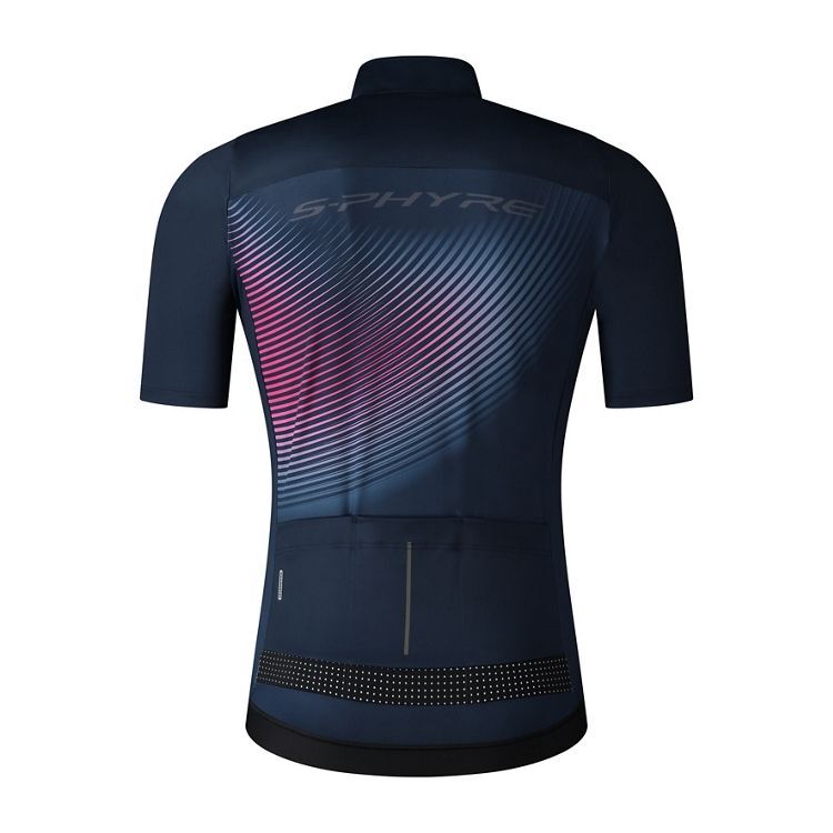 Shimano S-PHYRE Kısa Kollu Printed Kışlık Rüzgarlık Ceket Siyah/Kırmızı - Large