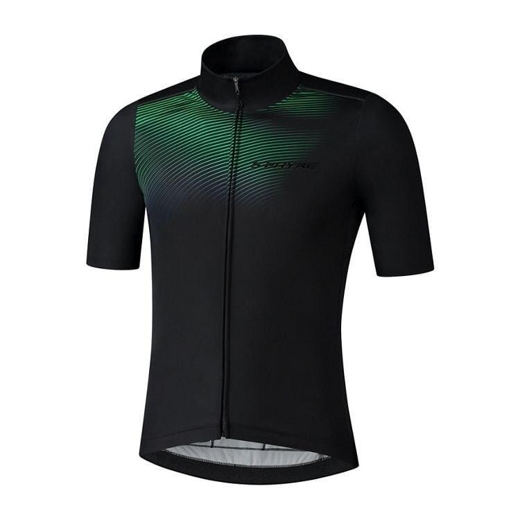 Shimano S-PHYRE Kısa Kollu Printed Kışlık Rüzgarlık Ceket Siyah/Kırmızı - XLarge