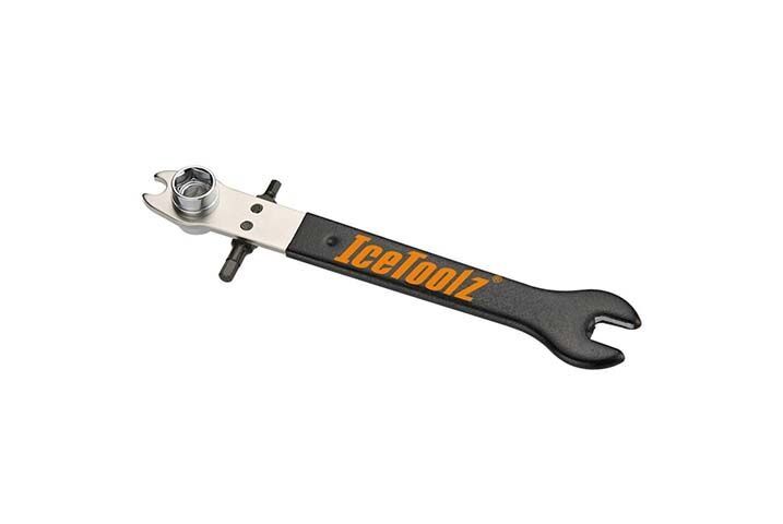 IceToolz Chrome-Moly Pedal / Orta Göbek - 5/6 Alyan Anahtarı