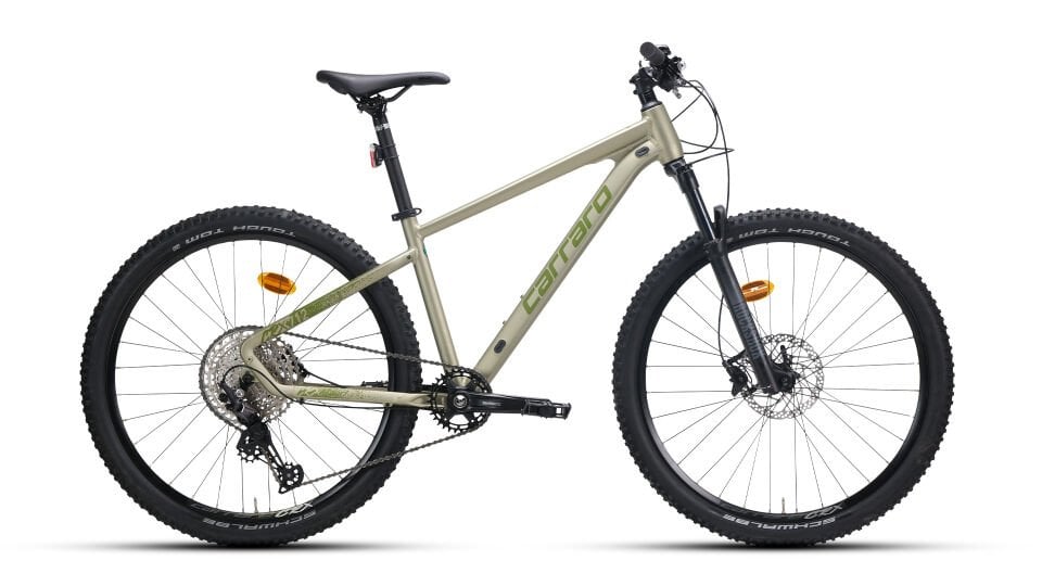 Carraro 29'' CRX 912 12-V HD Dağ Bisikleti | 44 Cm | Mat Bej-Yeşil