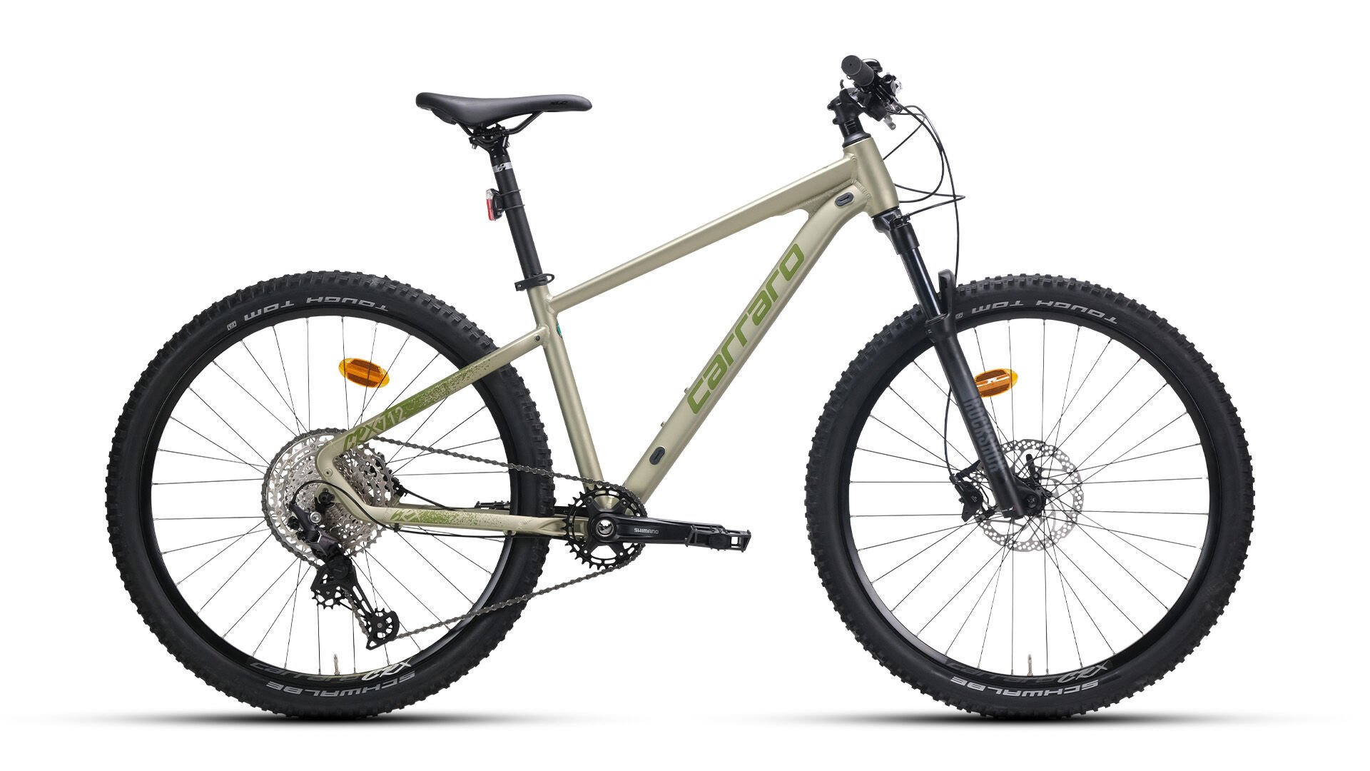 Carraro 29'' CRX 912 12-V HD Dağ Bisikleti | 48 Cm | Mat Bej-Yeşil