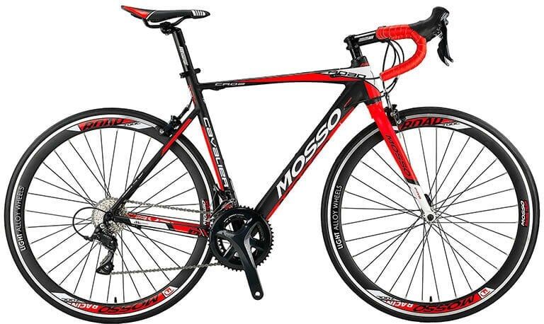 Mosso Cavalier Sora 700C 56 Cm - Siyah/Kırmızı